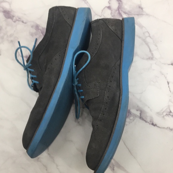 PERRY ELLIS | Kenneth leather oxfords/dress shoes - Picture 7 of 8